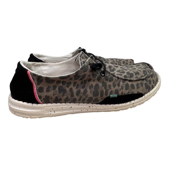 hey dude cheetah print shoes